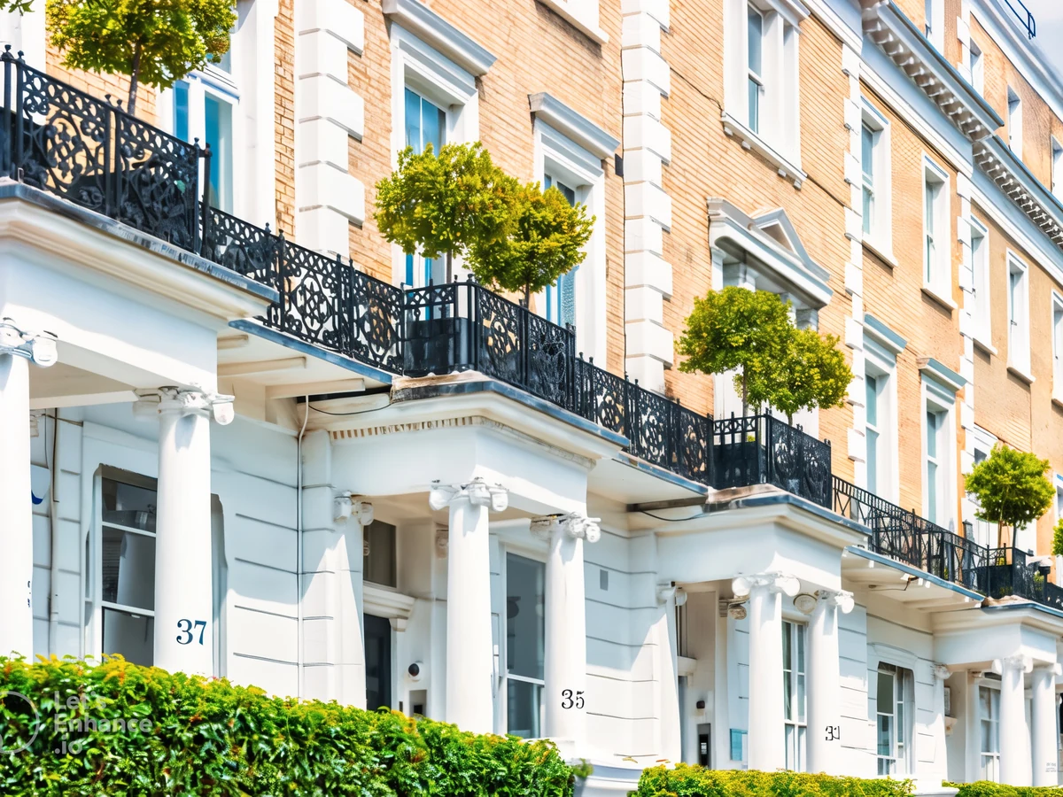 Common painting problems in Lincoln - white stucco Georgian property by Lincoln Decorators